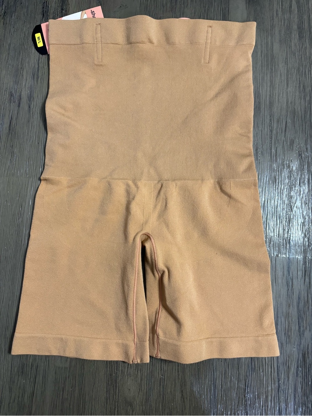 Shapermint High-Waist Shaper Short in Tan NWT Size M/L - Picture 2 of 4